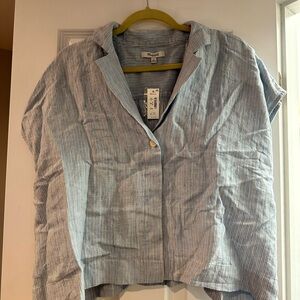 Madewell Boxy Linen Top